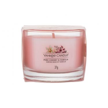 Yankee Candle Pink Cherry & Vanilla   37G    Unisex (Dišeca Sveca)