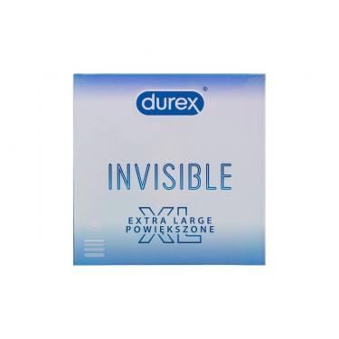 Durex Invisible      3Pc Moški (Condoms) Xl