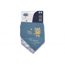 Canpol Babies Bonjour Paris Muslin Bib 2Pc  K  (Bib) Blue 