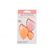 Real Techniques Ultimate Sponge Trio  Miracle Complexion Sponge + Mini Miracle Complexion Sponge + Miracle Powder Sponge 1Pc    Ženski (Aplikator)