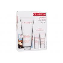 Clarins Moisture Rich   Moisture-Rich Body Lotion 200 Ml + Exfoliating Body Scrub 30 Ml + Hand And Nail Treatment Cream 30 Ml Body Peeling 1E00000101 200Ml W (Body Lotion)