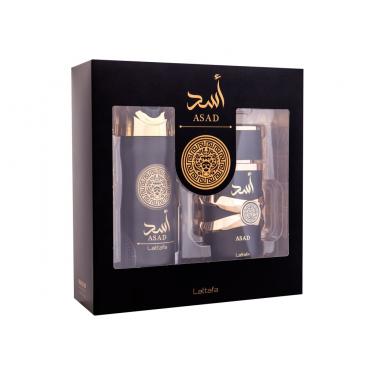 Lattafa Asad    EDP 100 ml + Deodorant 200 ml Deodorant  100ml(Eau de Parfum) Moški
