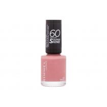 Rimmel London 60 Seconds Super Shine  8Ml 235 Preppy In Pink   Ženski (Lak Za Nohte)