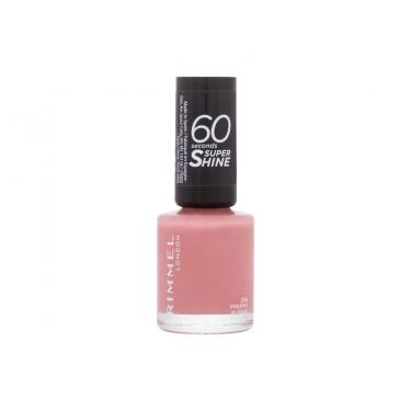 Rimmel London 60 Seconds Super Shine  8Ml 235 Preppy In Pink   Ženski (Lak Za Nohte)