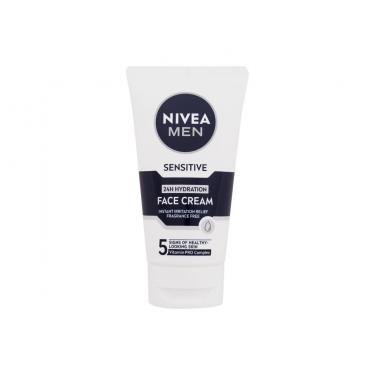 Nivea Men Sensitive      75Ml Moški (Day Cream) 24H Hydration Face Cream