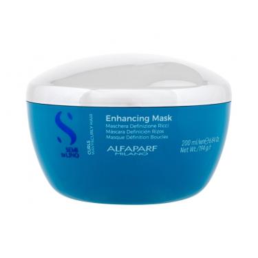 Alfaparf Milano Semi Di Lino Curls Enhancing Mask  200Ml    Ženski (Maska Za Lase)