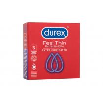 Durex Feel Thin      3Pc Moški (Condoms) Extra Lubricated