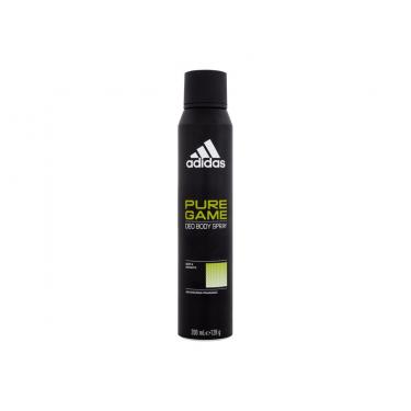 Adidas Pure Game Deo Body Spray 48H 200Ml  Moški  (Deodorant)  