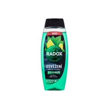 Radox Refreshment Menthol And Citrus 3-In-1 Shower Gel 450Ml  Moški  (Shower Gel)  