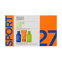 Baylis & Harding Citrus Lime & Mint Refreshing Essentials Trio Hair&Body Shower Gel Citrus Lime & Mint 100 Ml + Facial Soap Citrus Lime & Mint 100 Ml + Aftershave Balm Citrus Lime & Mint 50 Ml 100Ml    Moški (Gel Za Tuširanje)