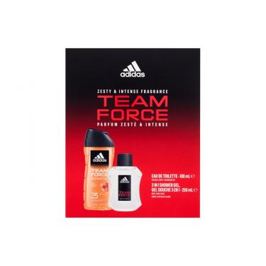 Adidas Team Force  100Ml Edt 100 Ml + Shower Gel 250 Ml Moški  Shower Gel(Eau De Toilette)  