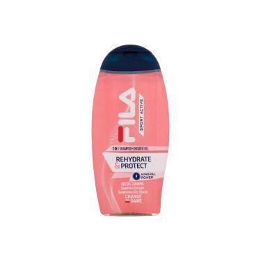 Fila Sport Active      250Ml Ženski (Shower Gel) Rehydrate & Protect 2In1 Shampoo + Shower Gel