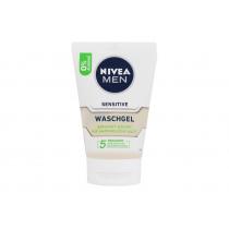 Nivea Men Sensitive Face Wash 100Ml  Moški  (Cleansing Gel)  