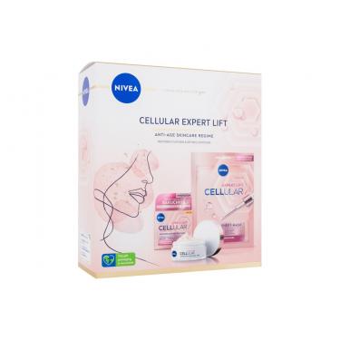 Nivea Cellular Expert Lift  50Ml Cellular Expert Day Lift 50 Ml + Cellular Expert Lift Textile  Facial Mask 1 Pc Ženski  Face Mask(Day Cream)  