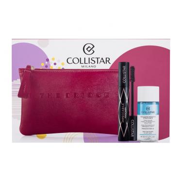 Collistar Impeccabile  14Ml Impeccabile Mascara 14 Ml + Two Phase Make-Up Removing Solution 35 Ml + Cosmetic Bag The Bridge Ženski  Cosmetic Bag(Mascara)  Ultra Black