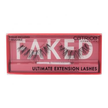 Catrice Faked Ultimate Extension Lashes 1Pc  Ženski  (False Eyelashes)  Black