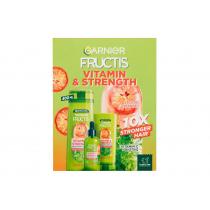 Garnier Fructis Vitamin & Strength  400Ml Fructis Vitamin & Strength Reinforcing Shampoo 400 Ml + Fructis Vitamin & Strength Reinforcing Conditioner 200 Ml + Fructis Vitamin & Strength Anti-Fall Treatment 125 Ml Ženski  Hair Serum(Shampoo)  