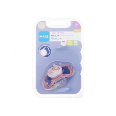 Mam Air Night Silicone Pacifier 1Pc  K  (Soother) 6m+ Tiger 