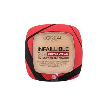 L'Oréal Paris Infaillible 24H Fresh Wear Foundation In A Powder  9G 040 Cashmere   Ženski (Makeup)