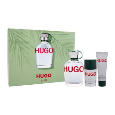 Hugo Boss Hugo Man 125Ml Edt 125 Ml + Shower Gel 50 Ml + Deostick 75 Ml Moški  Deodorant(Eau De Toilette)  