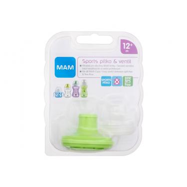 Mam Spout & Valve Sports 1Pc  K  (Cup) 12m+ Green 