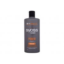 Syoss Men Power Shampoo 440Ml  Moški  (Shampoo)  