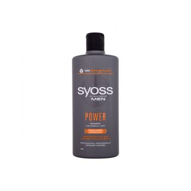 Syoss Men Power Shampoo 440Ml  Moški  (Shampoo)  