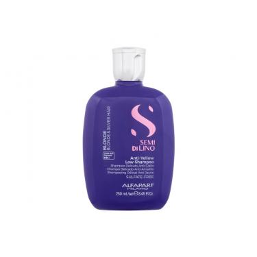 Alfaparf Milano Semi Di Lino Anti-Yellow Low Shampoo  250Ml    Ženski (Šampon)