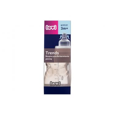 Lovi Trends Bottle 250Ml  K  (Baby Bottle) 3m+ Beige 