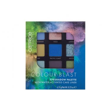 Catrice Colour Blast Eyeshadow Palette 6,75G  Ženski  (Eye Shadow)  020 Blue meets Lime