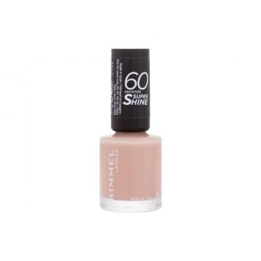 Rimmel London 60 Seconds Super Shine  8Ml 708 Kiss In The Nude   Ženski (Lak Za Nohte)