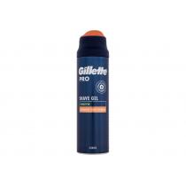 Gillette Pro Sensitive Shave Gel 200Ml  Moški  (Shaving Gel)  