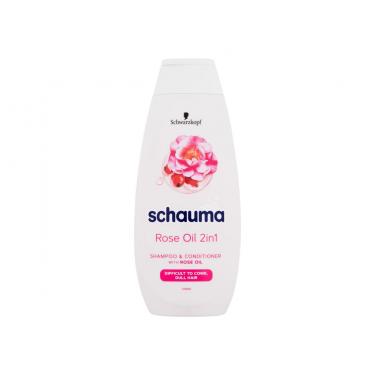 Schwarzkopf Schauma Rose Oil 2In1 400Ml  Ženski  (Shampoo)  