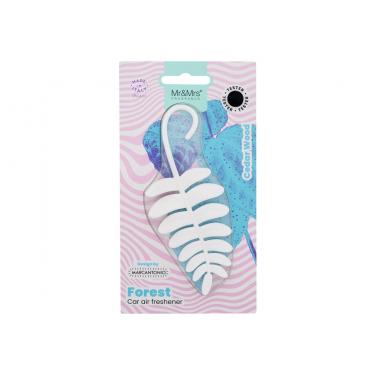 Mr&Mrs Fragrance Forest Fern 1Pc  Unisex  (Car Air Freshener) White 