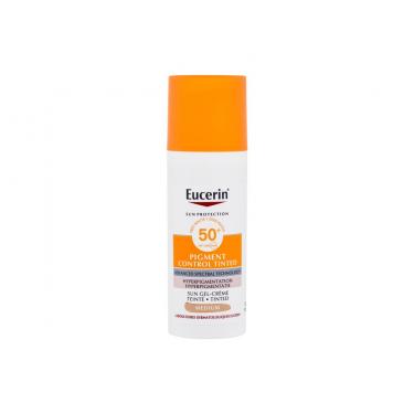 Eucerin Sun Protection Pigment Control Tinted Gel-Cream  50Ml Medium  Spf50+ Ženski (Nega Obraza Pred Soncem)