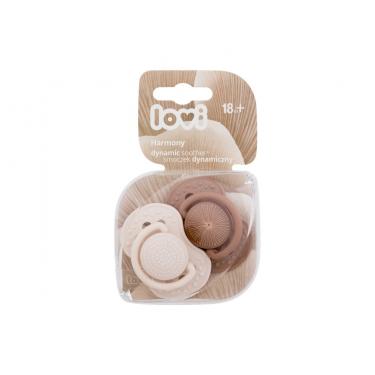 Lovi Harmony Dynamic Soother 2Pc  K  (Soother) Girl 18m+ 