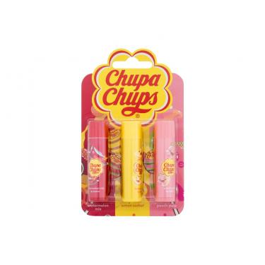 Chupa Chups Lip Balm   Lip Balm 4 G Watermelon + Lip Balm 4 G Peach Pulp + Lip Balm 4 G Lemon Sorbet   4G K (Lip Balm) Trio