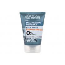 L'Oréal Paris Men Expert Magnesium Defence Face Wash  100Ml    Moški (Cistilni Gel)