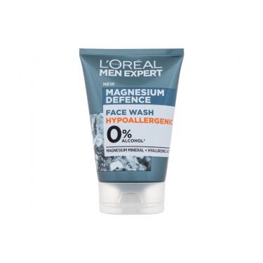 L'Oréal Paris Men Expert Magnesium Defence Face Wash  100Ml    Moški (Cistilni Gel)