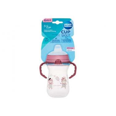 Canpol Babies Bonjour Paris First Cup 250Ml  K  (Cup) Pink 6m+ 