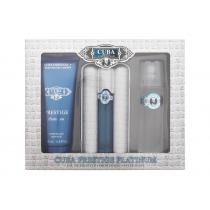 Cuba Prestige Platinum   EDT 90 ml + Shower Gel 200 ml + After Shave Lotion 100 ml Aftershave Water  90ml(Eau de Toilette) Moški