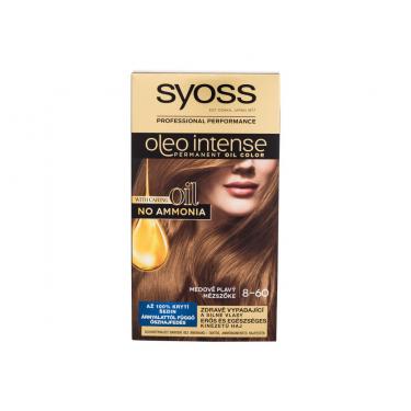 Syoss Oleo Intense Permanent Oil Color 50Ml  Ženski  (Hair Color)  8-60 Honey Blond