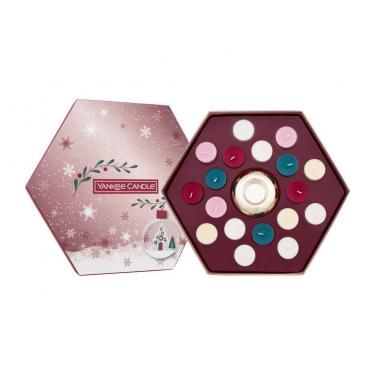 Yankee Candle Snow Globe Wonderland Collection   Tea Light Candle 18 X 9,8 G + Candle Holder Scented Candle Dl00000101 9,8G U (Scented Candle)