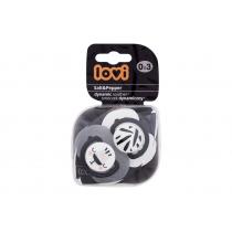 Lovi Salt&Pepper Dynamic Soother 2Pc  K  (Soother) 0-3m 