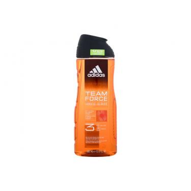 Adidas Team Force Shower Gel 3-In-1 400Ml  Moški  (Shower Gel) New Cleaner Formula 