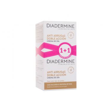 Diadermine Anti-Wrinkle Double Action Day Cream      2x50ml(Day Cream) Ženski