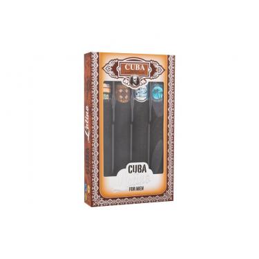 Cuba Latino    EDT Cactus 35 ml + EDT Maya 35 ml + EDT Carnaval 35 ml + EDT Copacabana 35 ml   4x35ml(Eau de Toilette) Moški