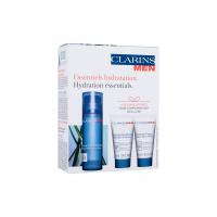 Clarins Men Hydration Essentials 50Ml Men Super Moisture Balm 50 Ml + Men Shampoo & Shower 30 Ml + Men Active Face Wash 30 Ml + Double Serum Eye 0,9 Ml Moški  Shampoo(Day Cream)  