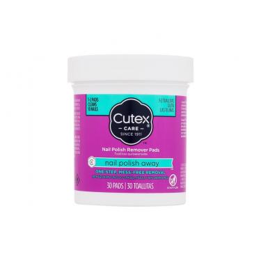 Cutex Nail Polish Away      30Pc Ženski (Nail Polish Remover) Nail Polish Remover Pads