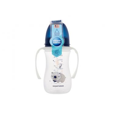 Canpol Babies Sleepy Koala Easy Start Anti-Colic Bottle 240Ml  K  (Baby Bottle) Blue 3m+ 